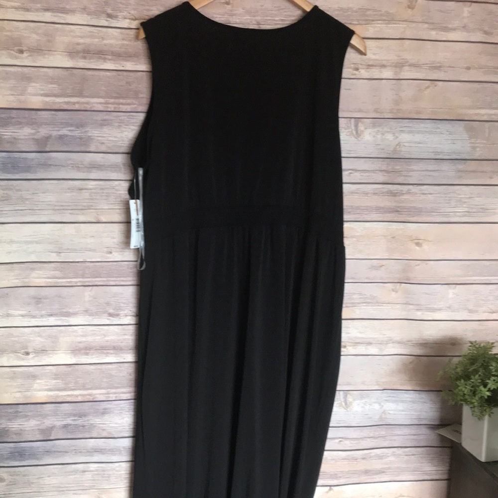 New Directions black beaded neck maxi dress - Picture 5 of 5